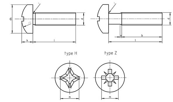 DIN 7985 PZ